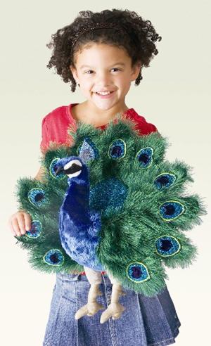 PEACOCK PUPPET