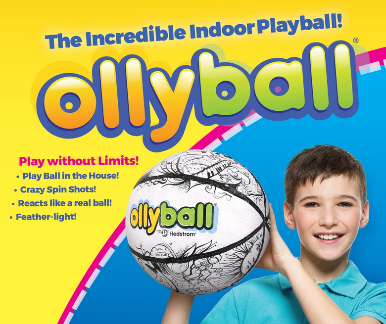 Ollyball - The Ultimate Indoor Play Ball!