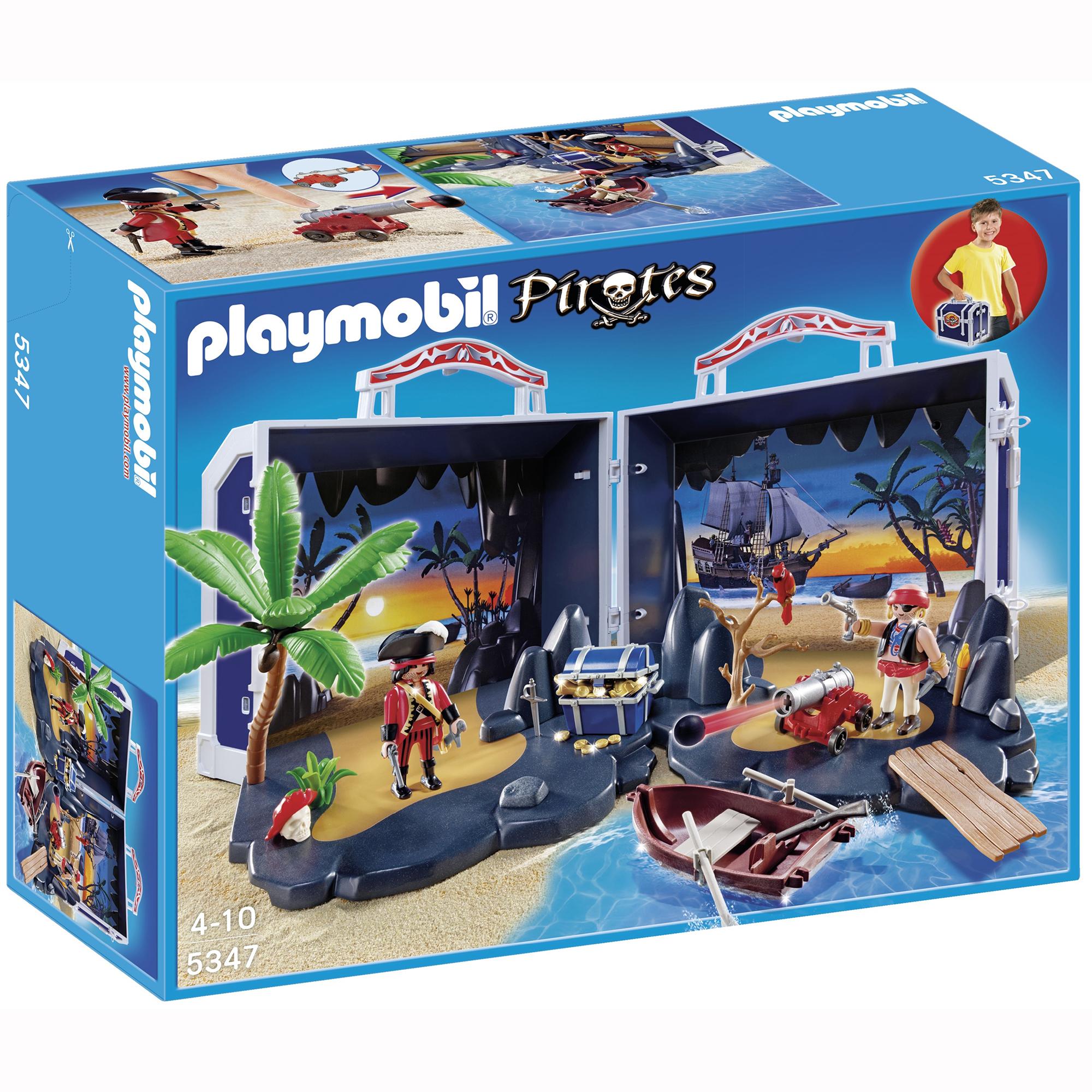 playmobil pirate treasure chest